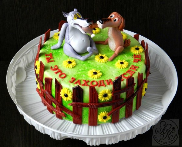 торт с волком