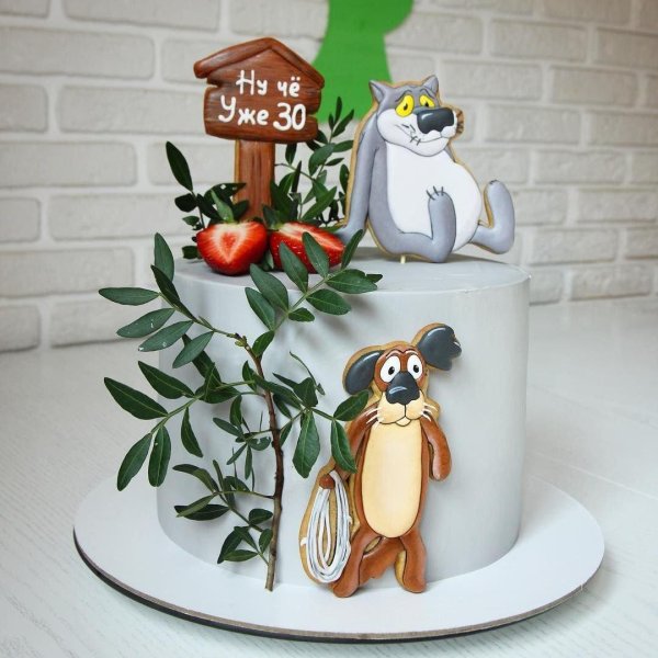 торт из мультика