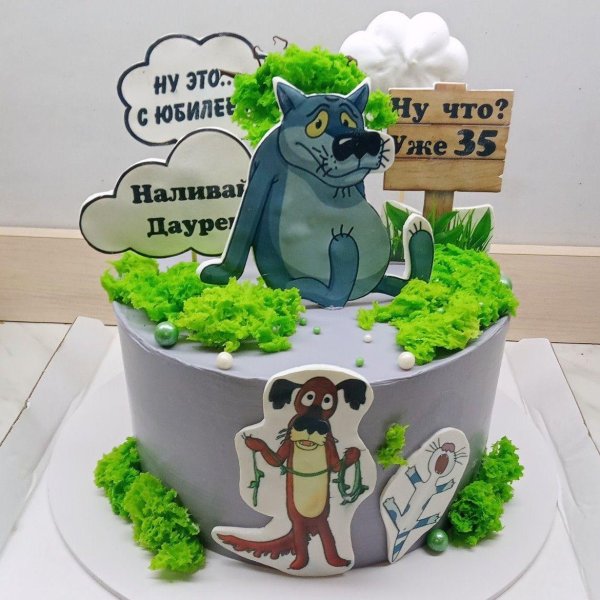 торт с волком