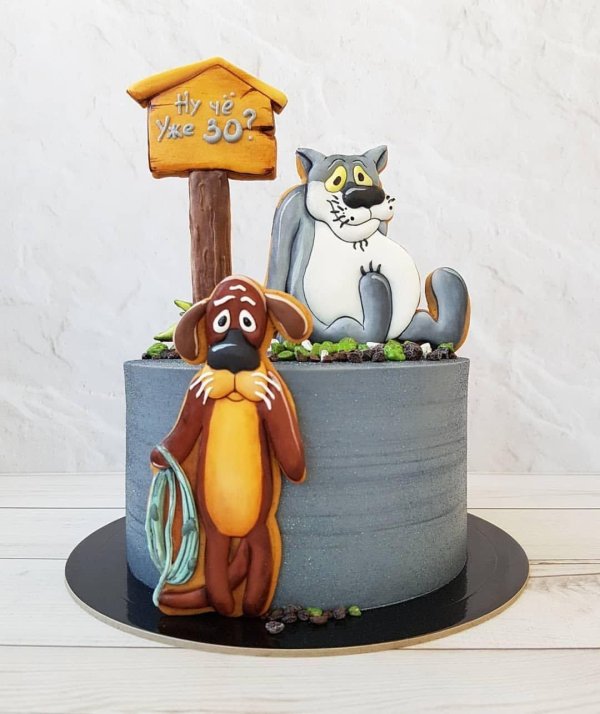 торт с волком