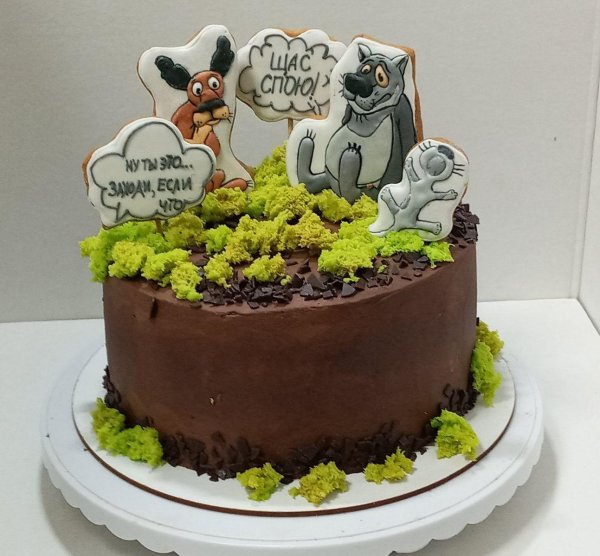 торт с волком