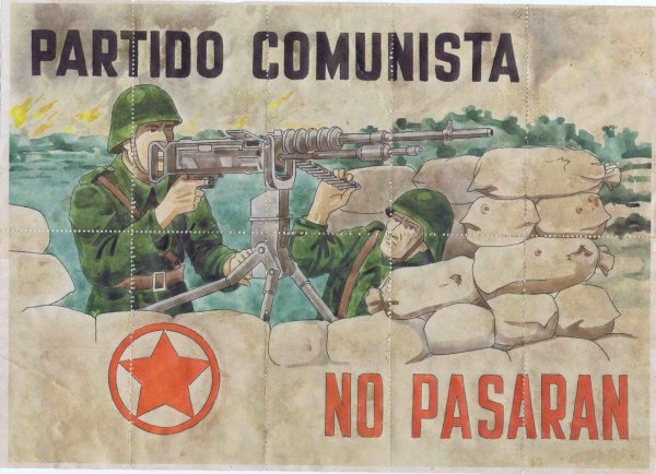 гражданская война в испании плакаты