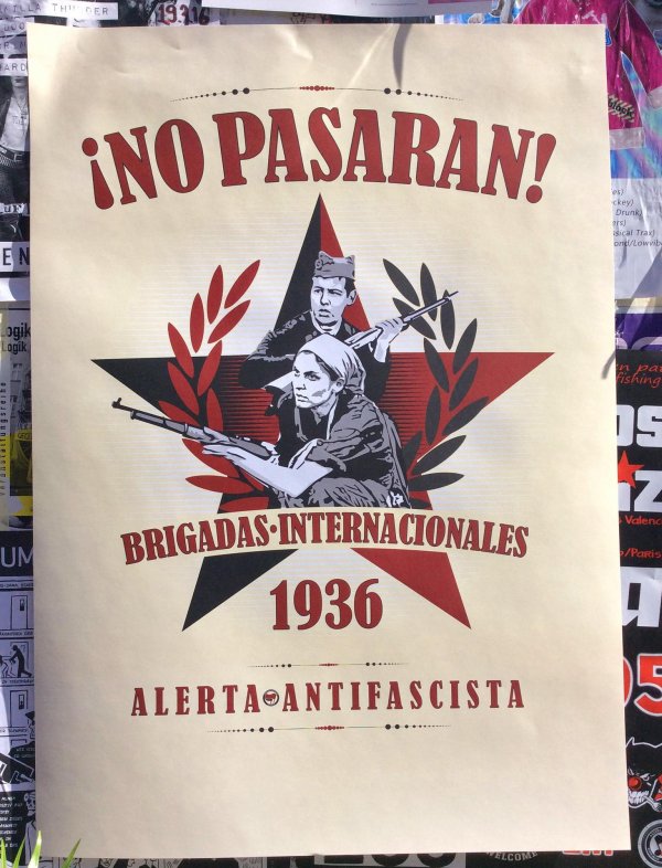 no pasaran плакат