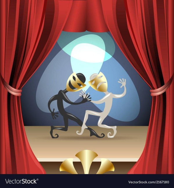 рисунок сцена