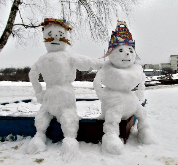 снежная баба