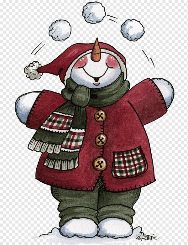 рисунки новогодние