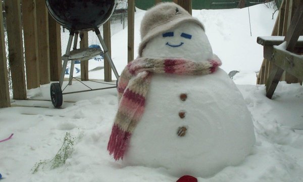 интересные снеговики