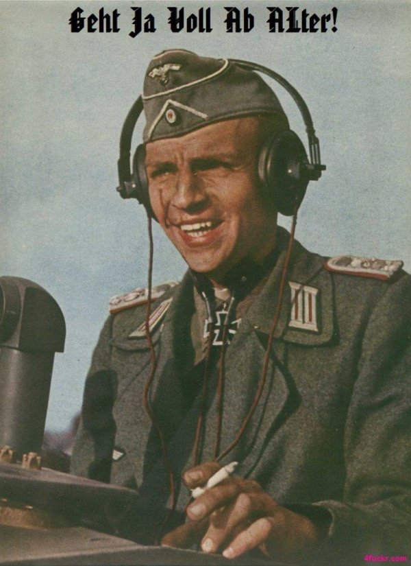 немецкий танкист вермахта