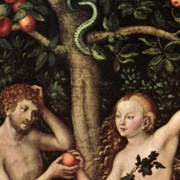 адам и ева картина