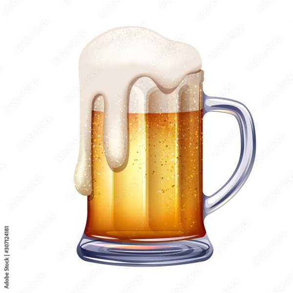 бокал пива