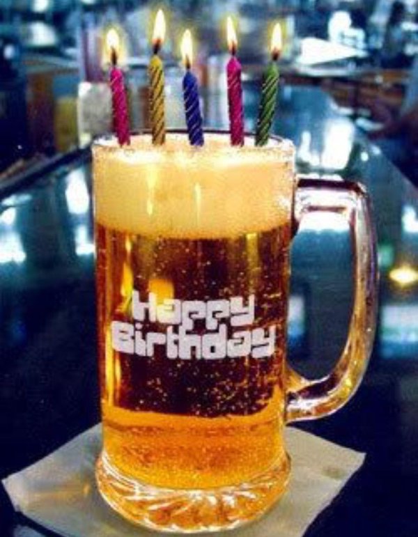 с днем рождения пиво