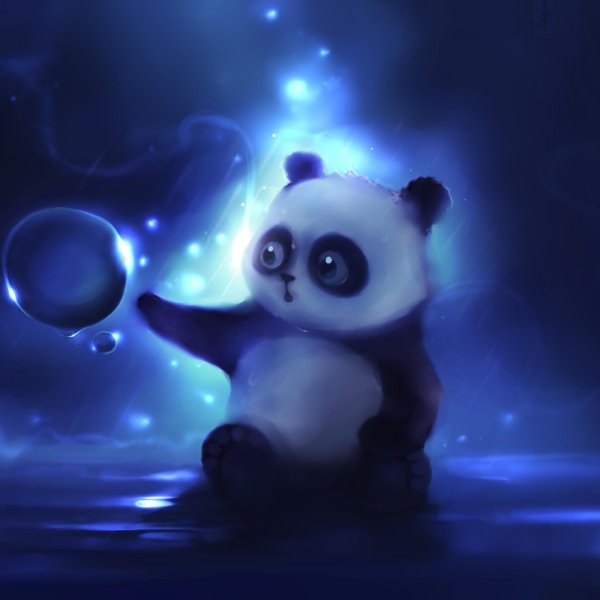 панда красивая