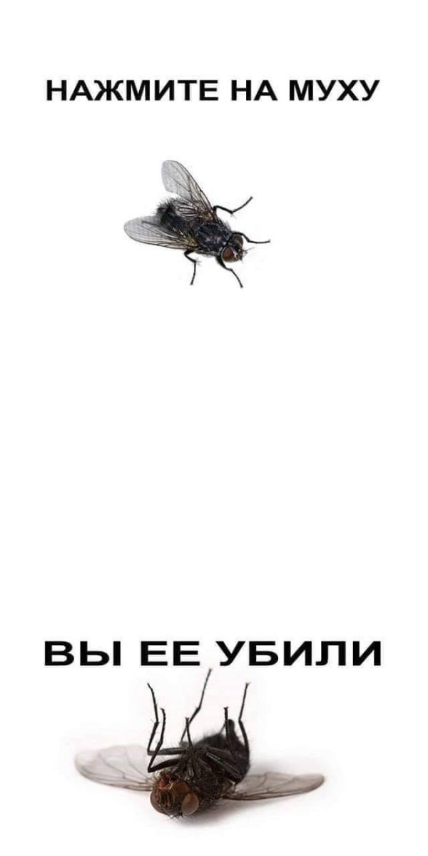 убить муху