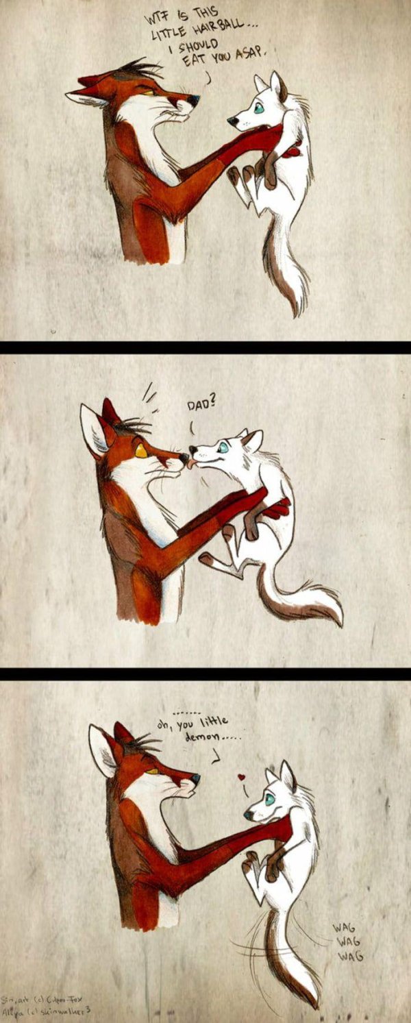 лис culpeofox комиксы