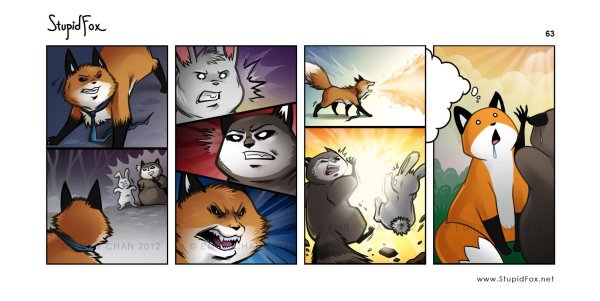 лисенок комикс