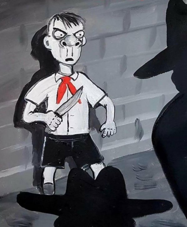 картины васи ложкина пионеры