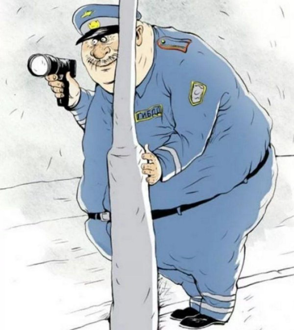 рисунок полиции