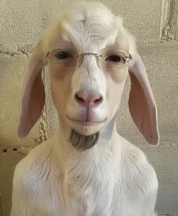 смешной козлик