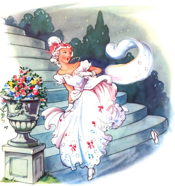 золушка иллюстрации
