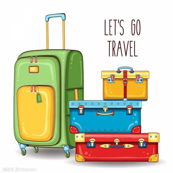 багаж рисунок