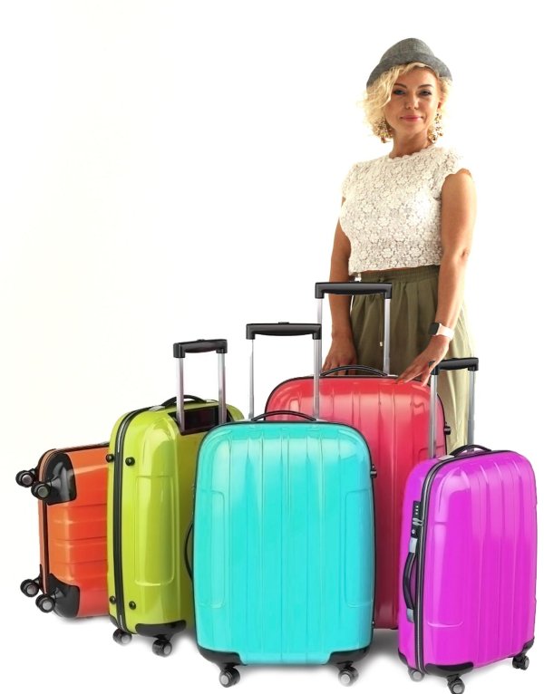 чемодан женский