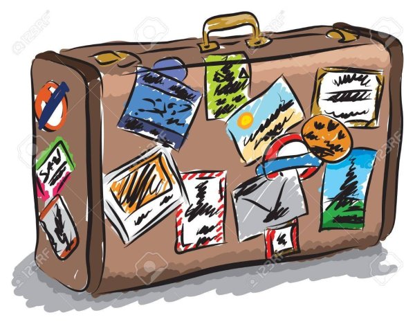 чемоданчик рисунок