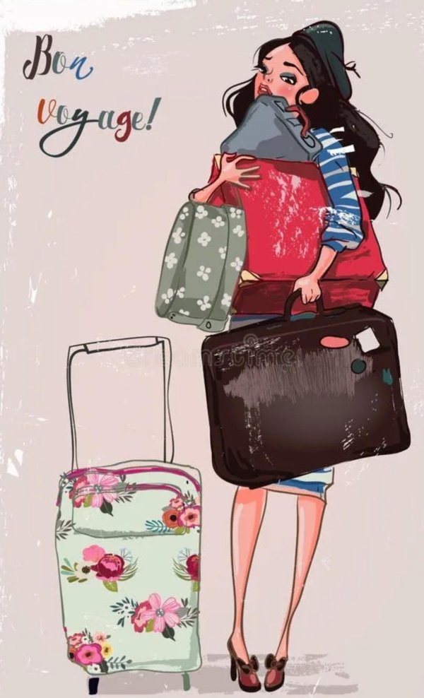 модная иллюстрация