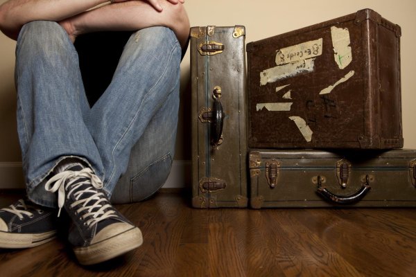 старинные чемоданы