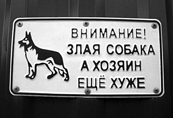 Собака злая