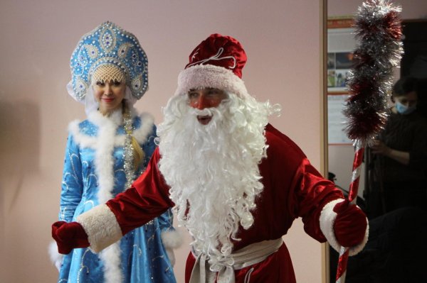 снегурочка и дед мороз