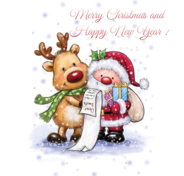 милые новогодние рисунки