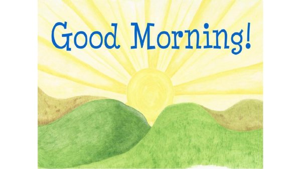 good morning wonderful day