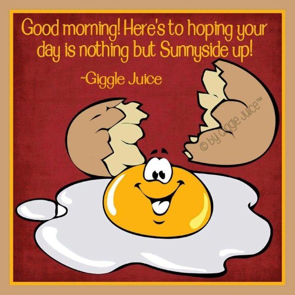 яичница мультяшная