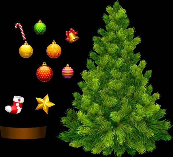 новогодние елочки