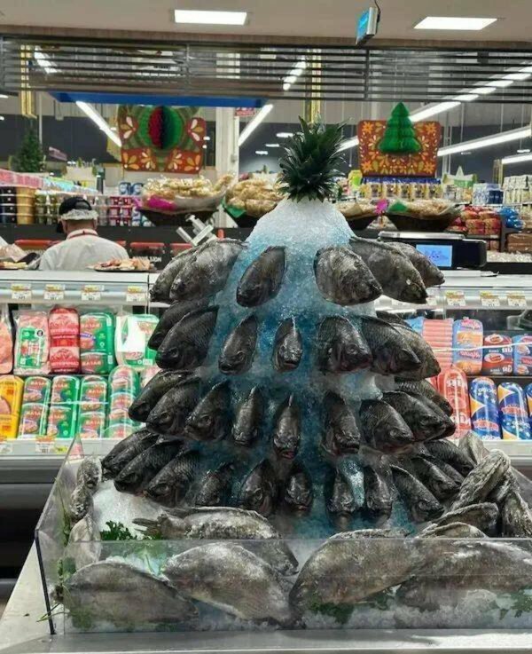 выкладка рыбы