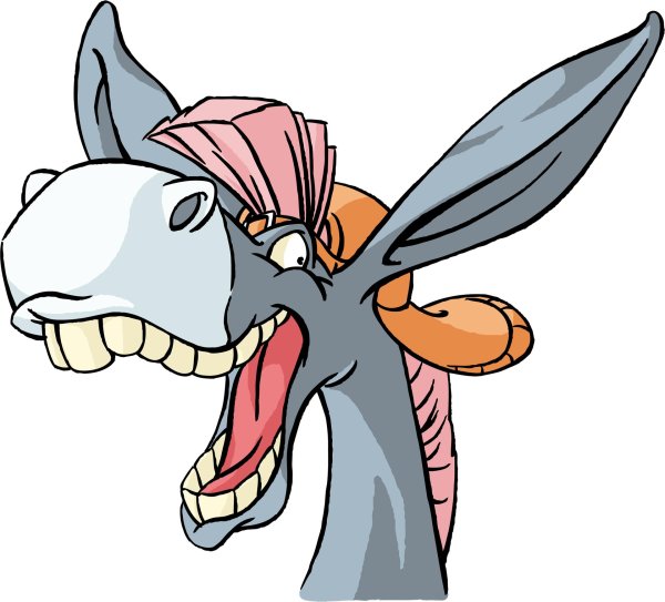 смеющийся осел