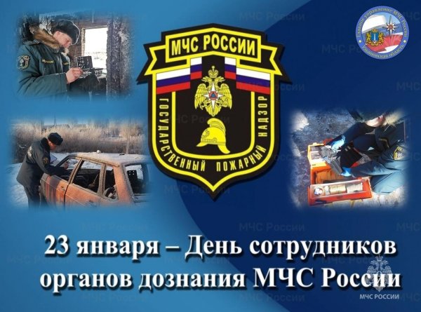 23 января день органов дознания мчс россии