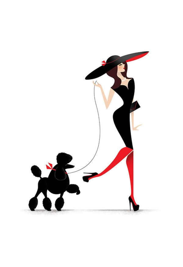 модная иллюстрация