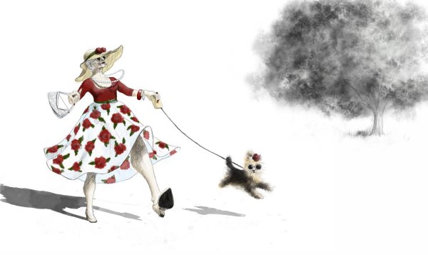 фэшн иллюстрации