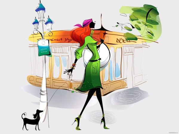 стильные рисунки