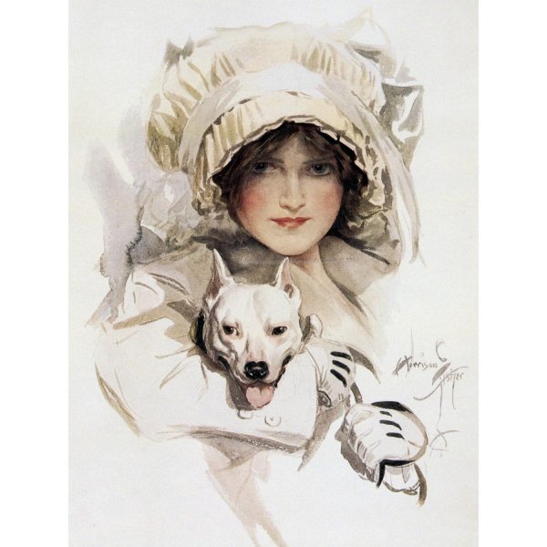 харрисон фишер винтаж леди