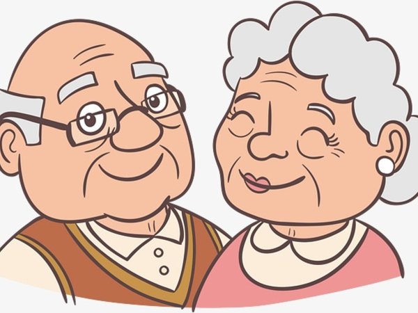 раскраска ко дню пожилого человека