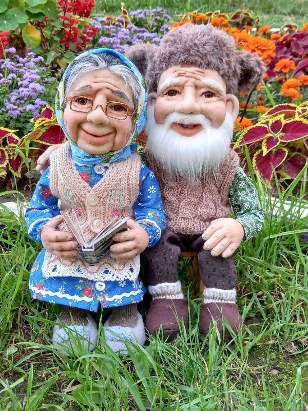 поделка для бабушки и дедушки