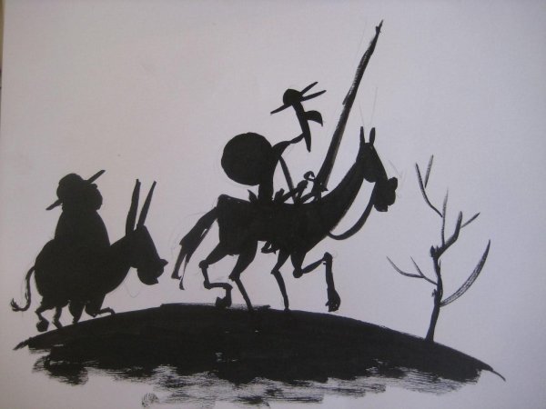 дон кихот пикассо