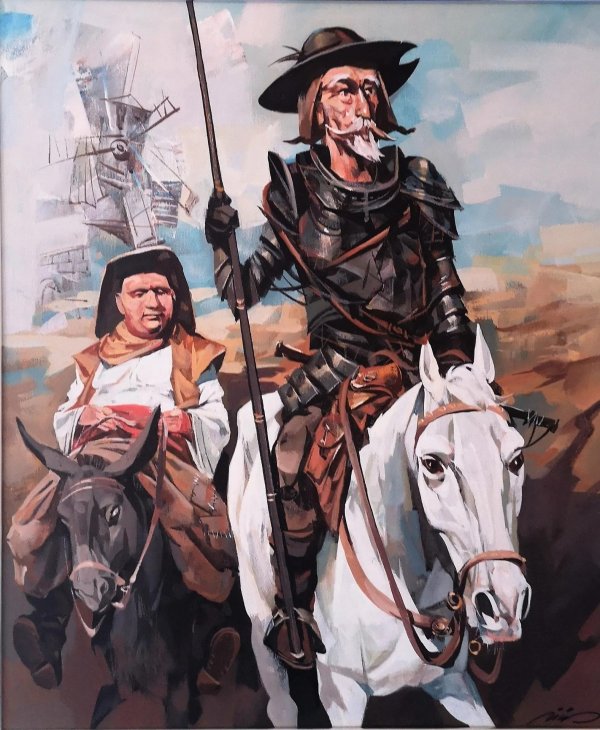 дон кихот и санчо