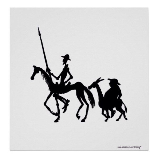 дон кихот и санчо