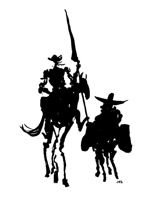 дон кихот иллюстрации