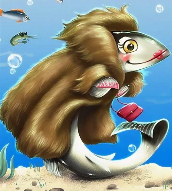 акула мультик