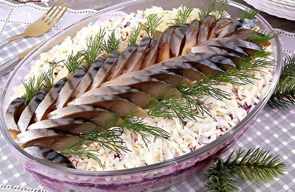 шуба салат с селедкой