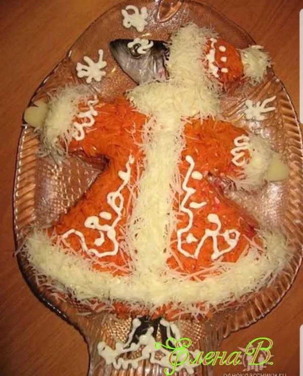 селедка под шубой новогодняя